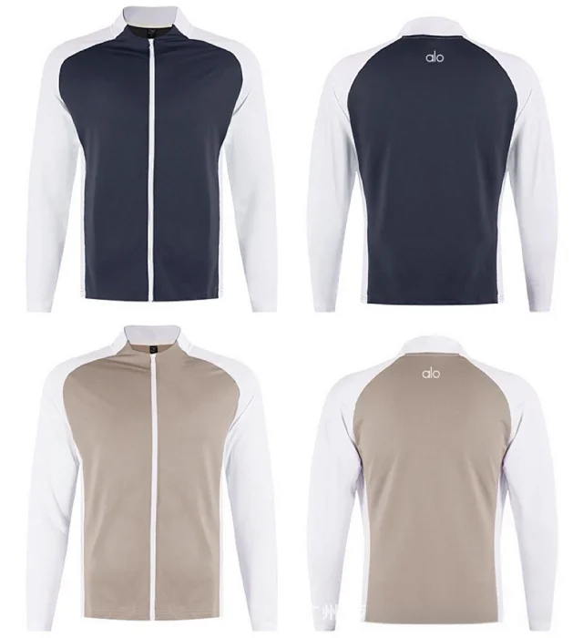 Unbranded Jackets Color-blocked stand-collar full-zip athletic jacket product detail image 13