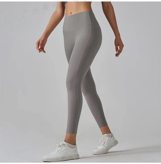 Alo Yoga Trousers High-Waisted Side-Pocket Leggings product detail image 30