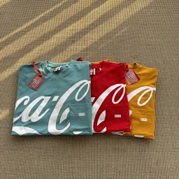 thumbnail for Previously 199!! Couple KI × can be co-branded flocked printed loose long-sleeved T-shirt