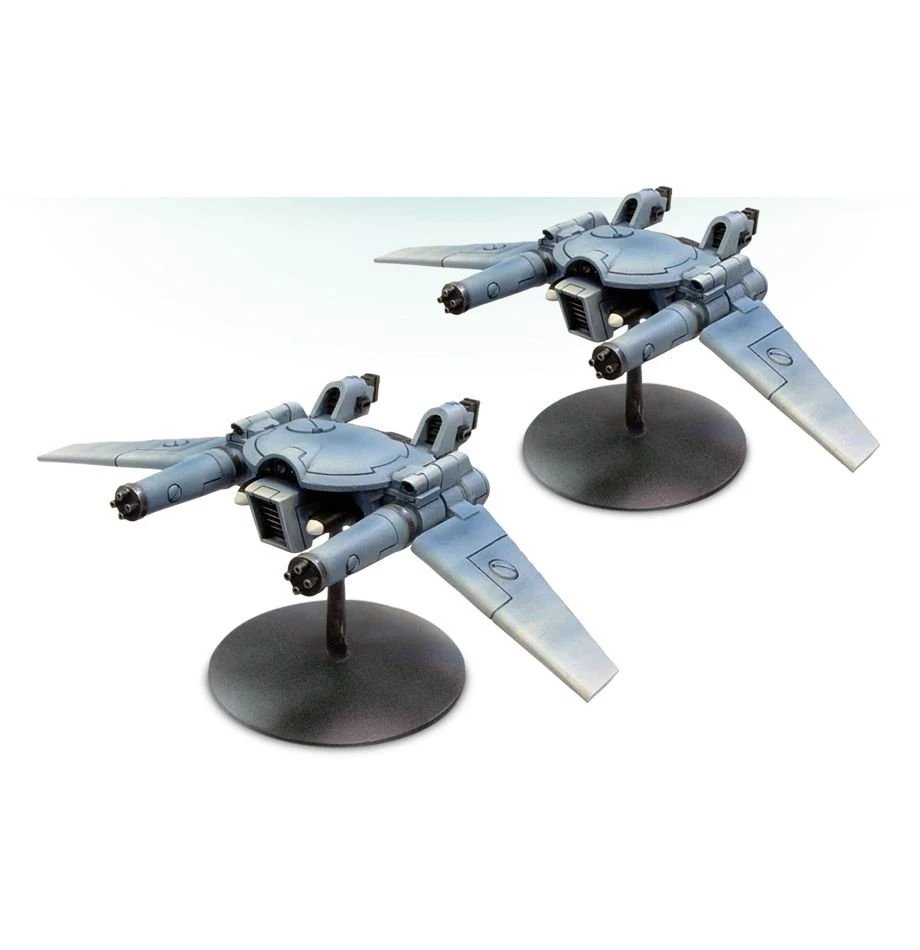 Z0239 战源 战锤40K 钛帝国 Remora Drone Stealth Fighters