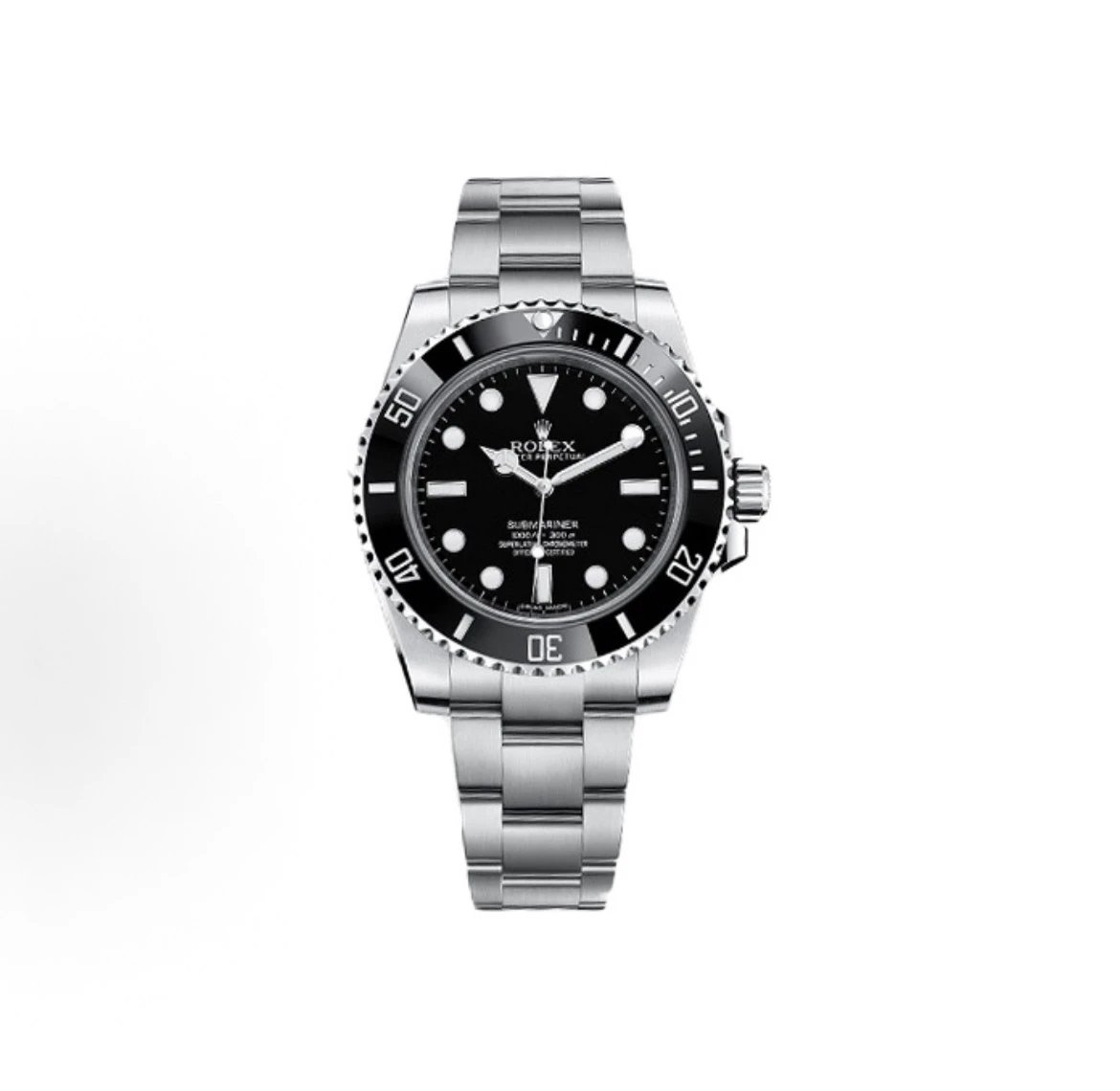 Rolex Submariner Watch - Black Dial-009960
