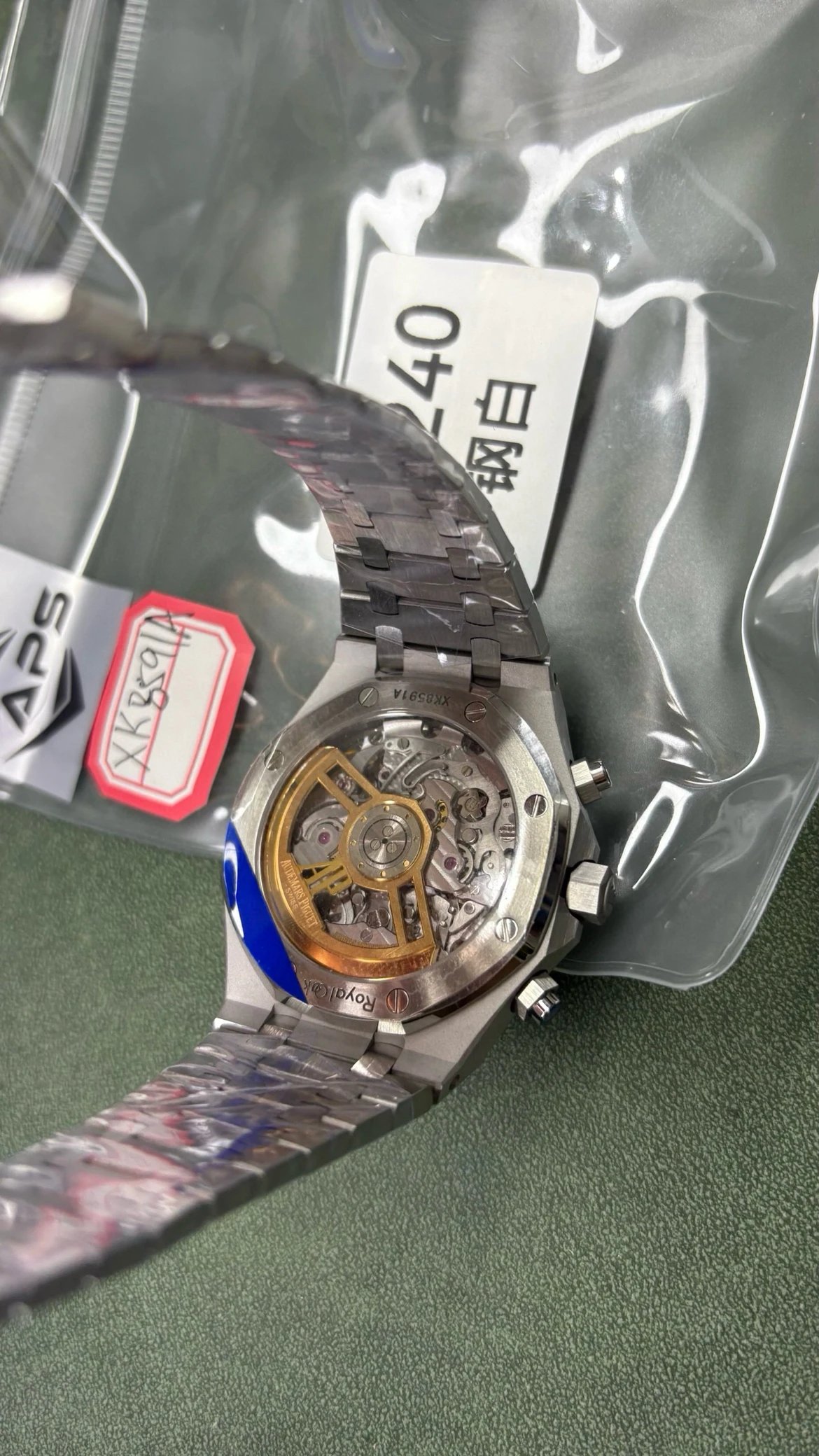 Audemars Piguet Royal Oak Chronograph Silver Dial Stainless Steel Watch Watches - 10