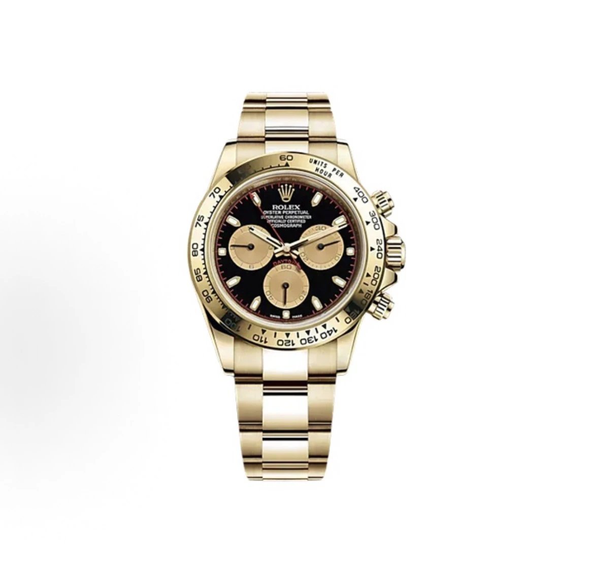 Rolex Cosmograph Daytona Watch - Black Dial-010138