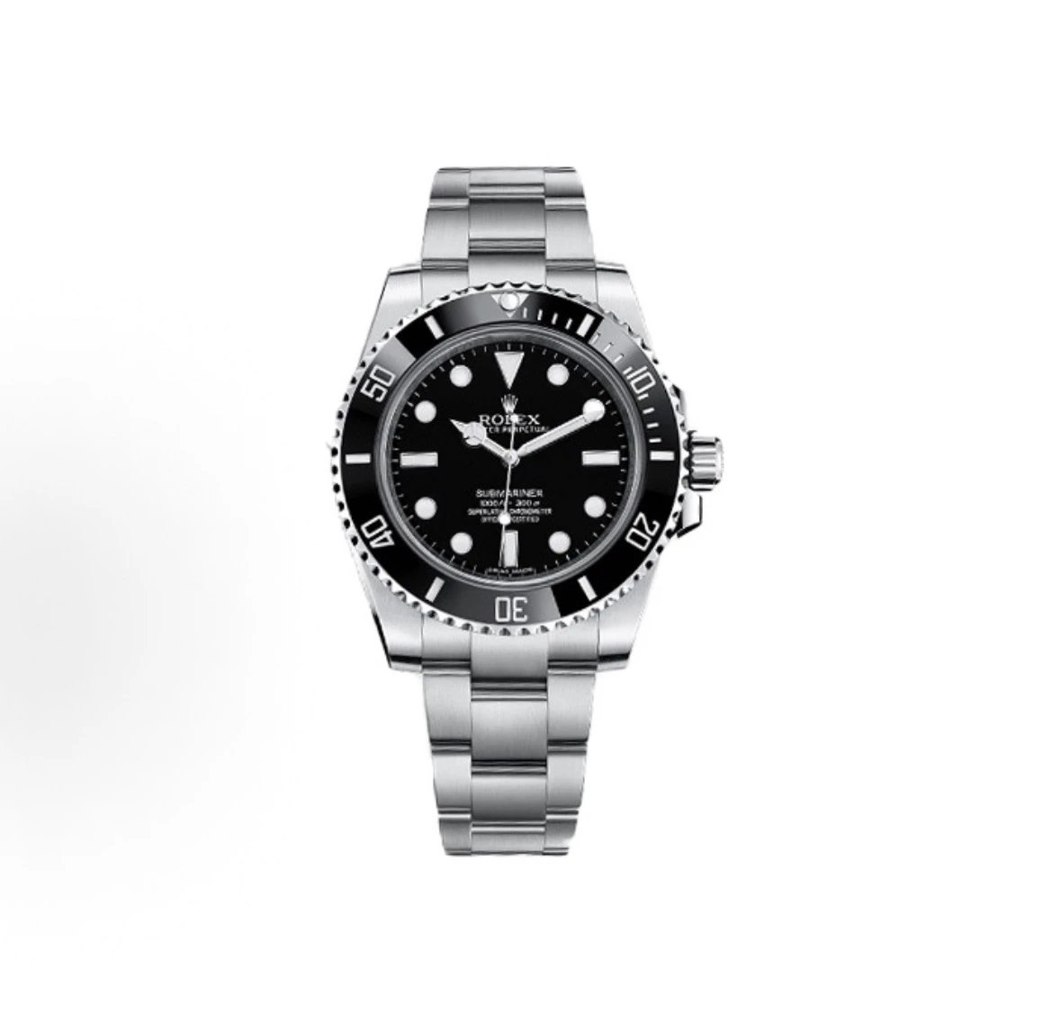 Rolex Submariner Watch - Black Dial-009857