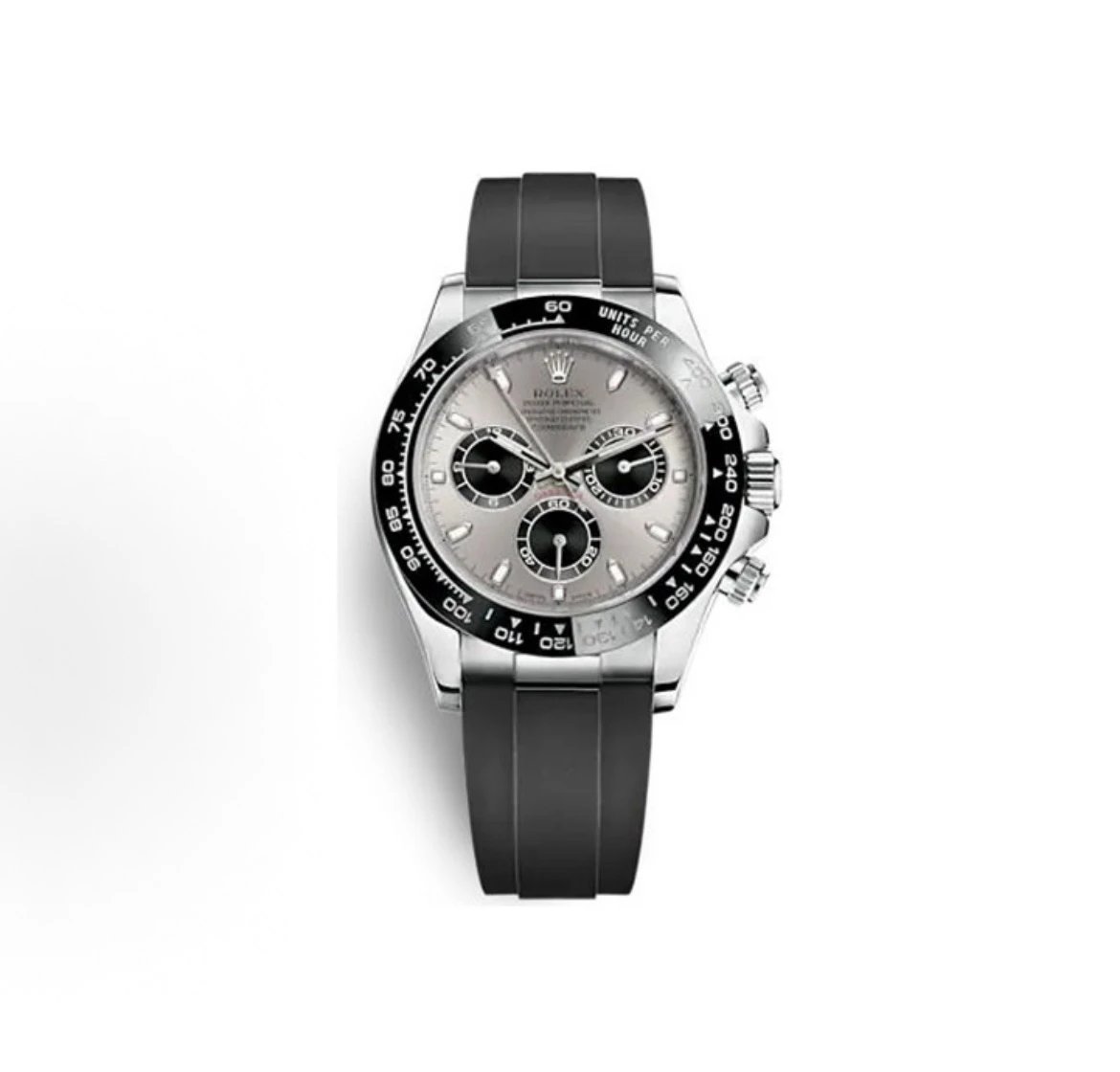 Rolex Cosmograph Daytona Watch - Silver Dial-010065