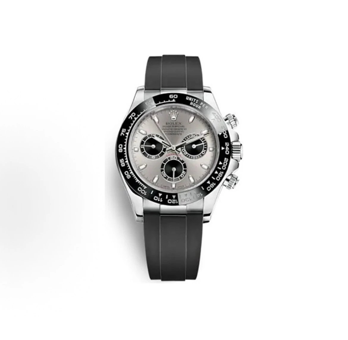Rolex Cosmograph Daytona Watch - Silver Dial-009889