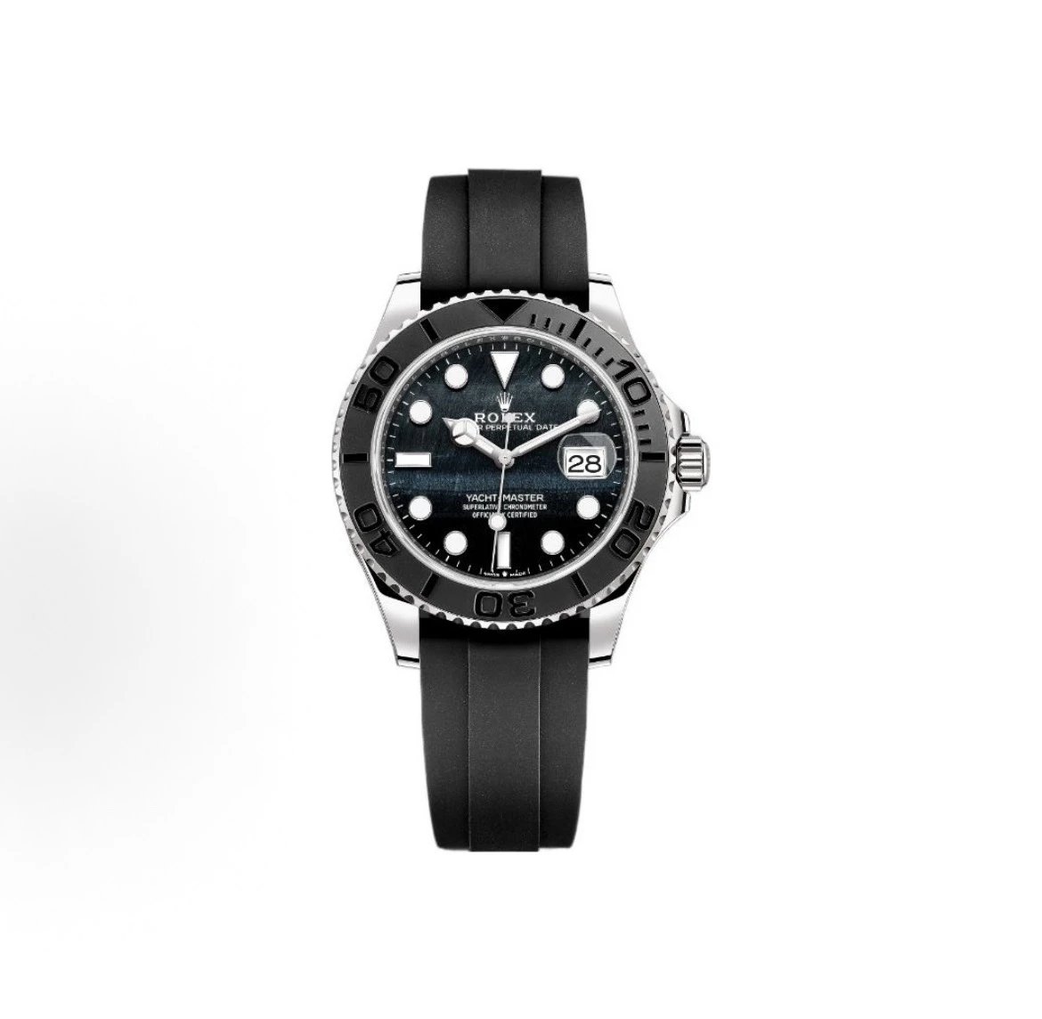 Rolex Yacht-Master Watch - Black Dial-009907