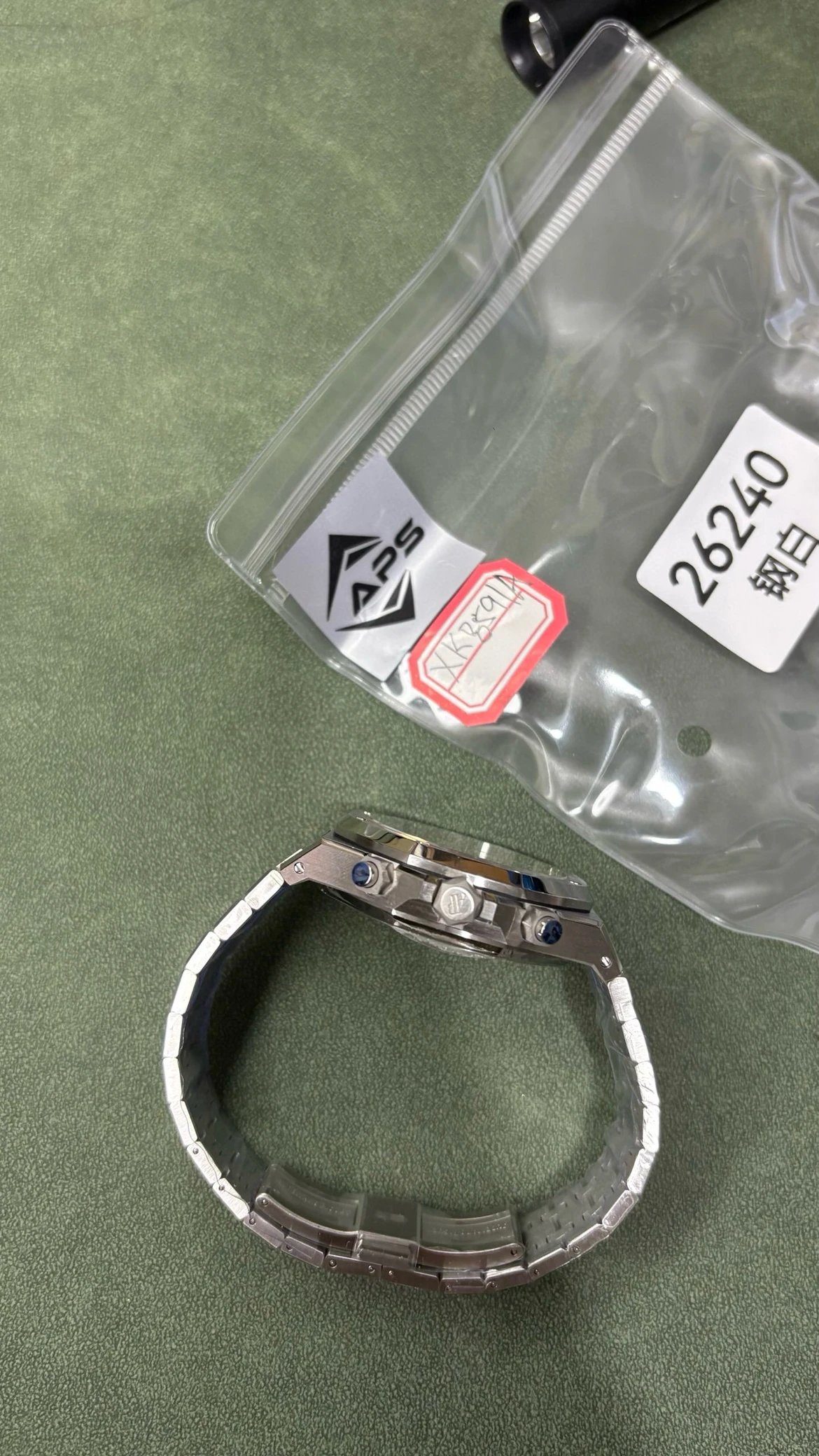 Audemars Piguet Royal Oak Chronograph Silver Dial Stainless Steel Watch Watches - 7