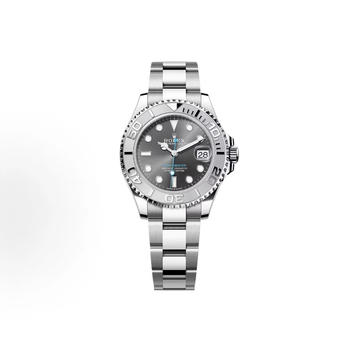 Rolex Yacht-Master Watch - Grey Dial-009970