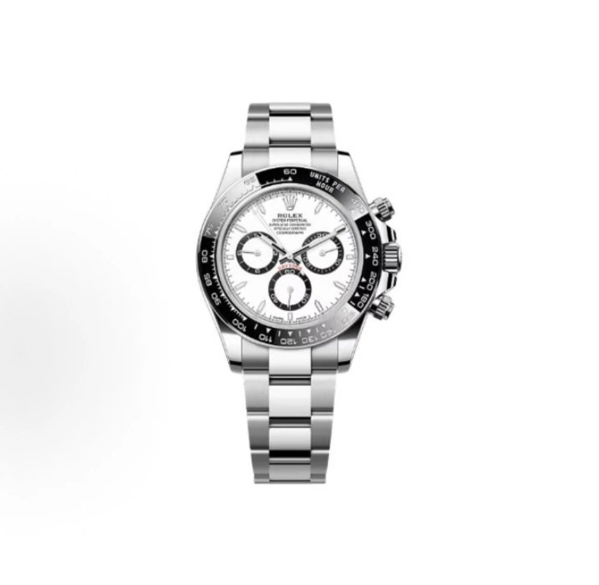 Rolex Cosmograph Daytona Watch - White Dial-010045