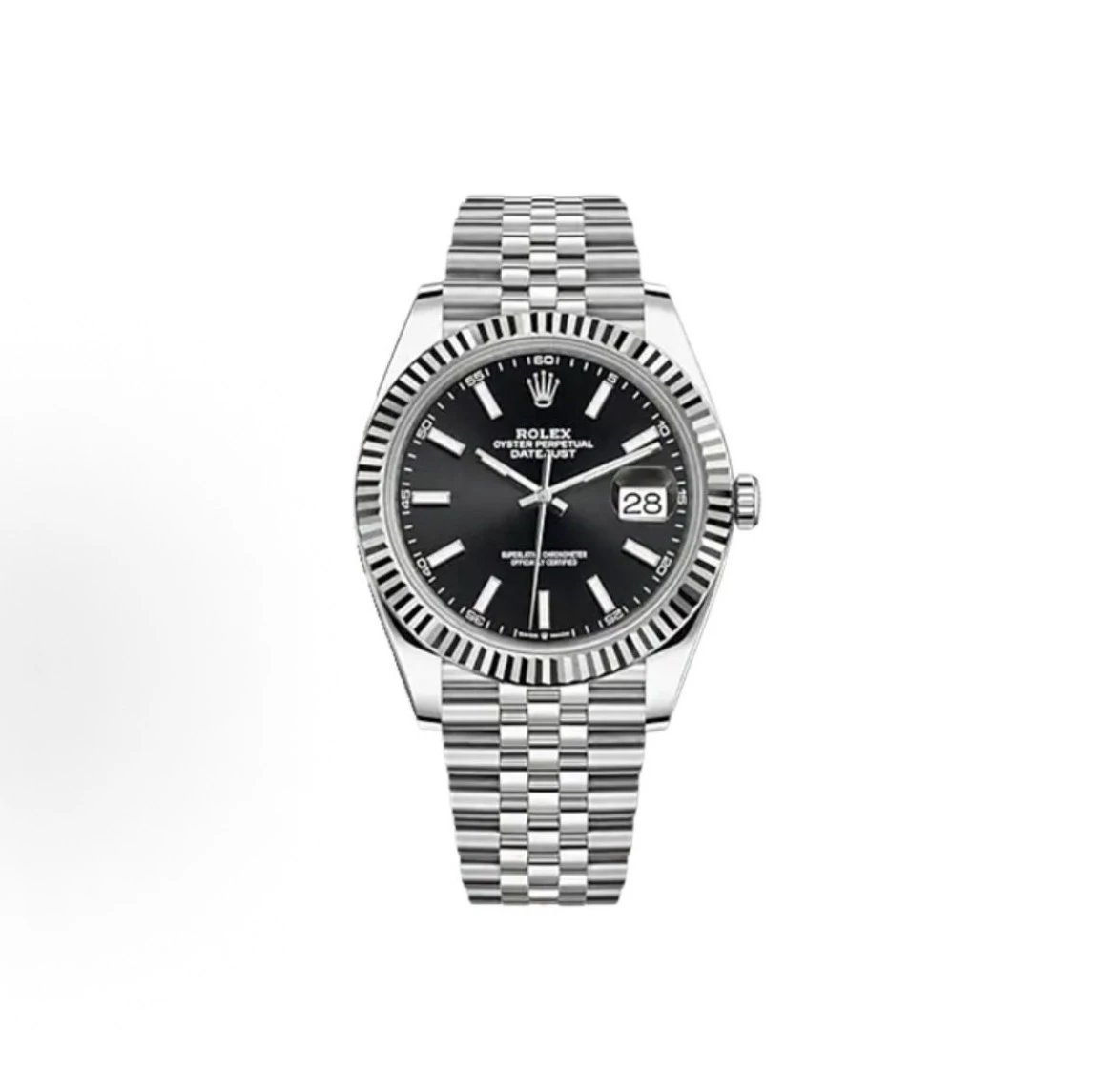 Rolex Datejust Watch - Black Dial-010495