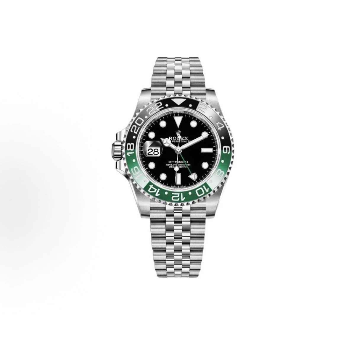 Rolex GMT-Master II Watch - Black Dial-009634