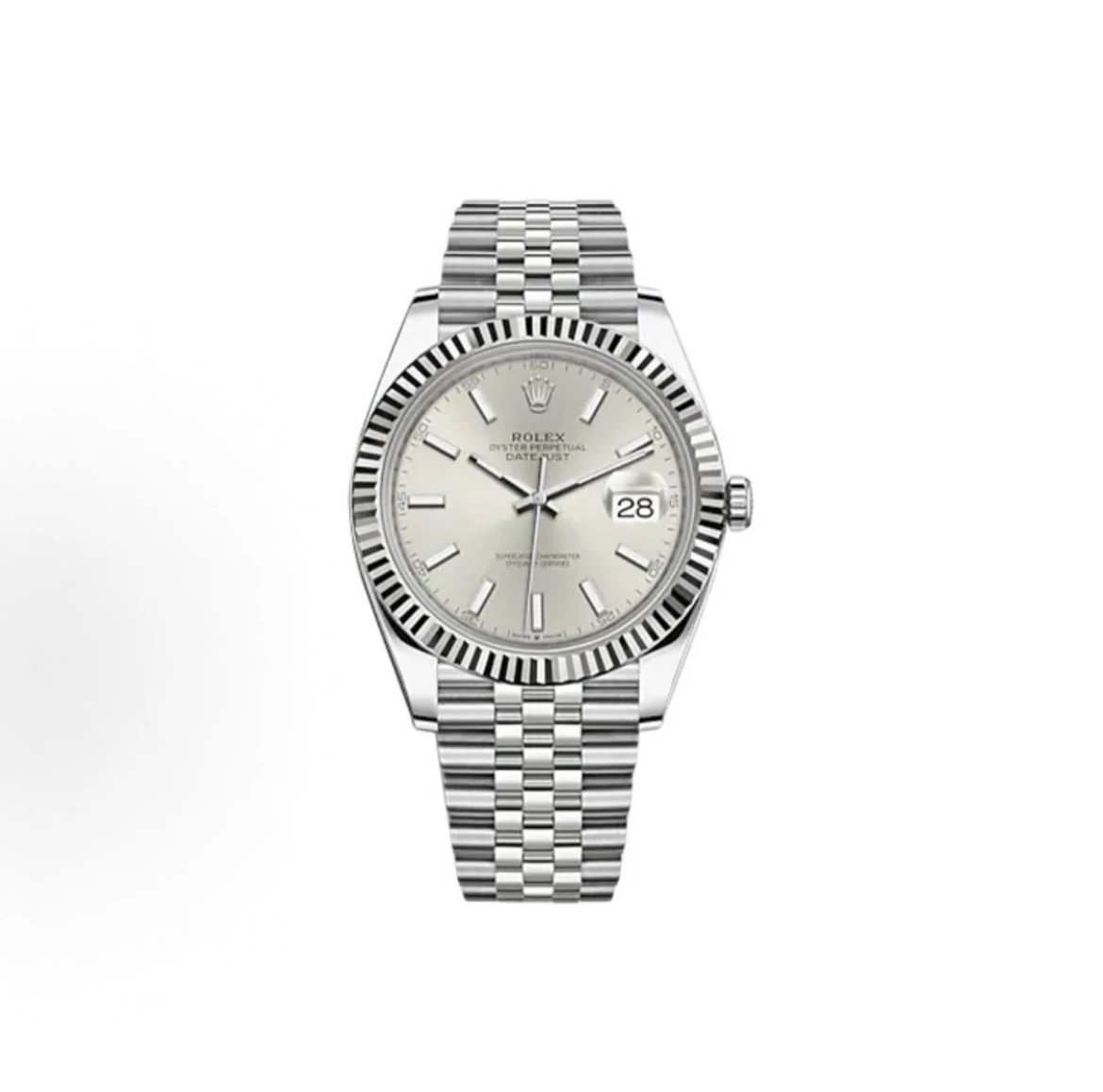 Rolex Oyster Perpetual Datejust Watch - Silver Dial-010141
