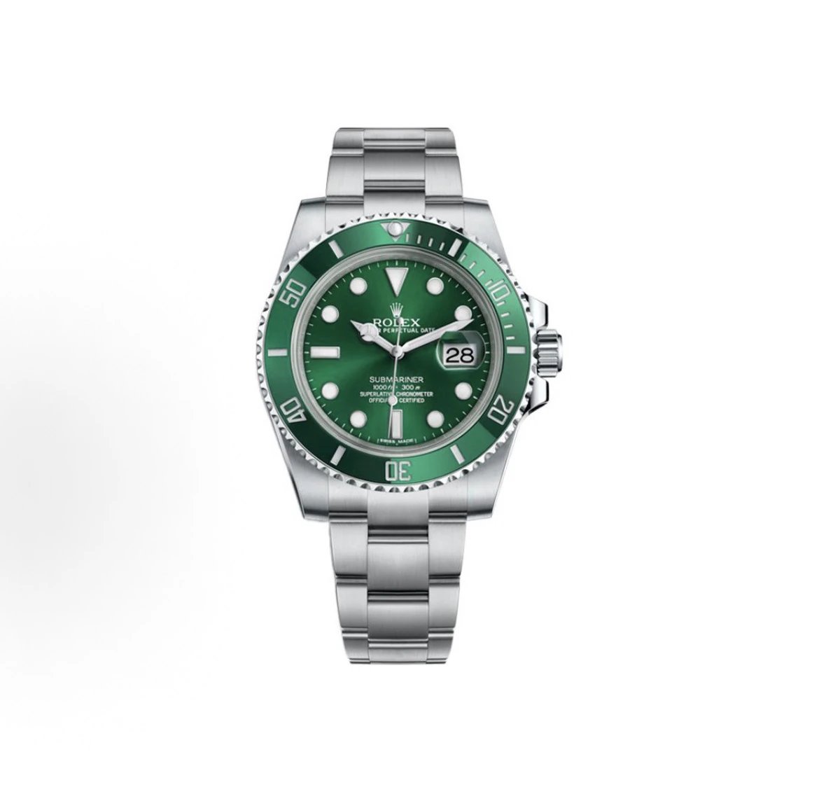 Rolex Submariner Watch - Green Dial-010909