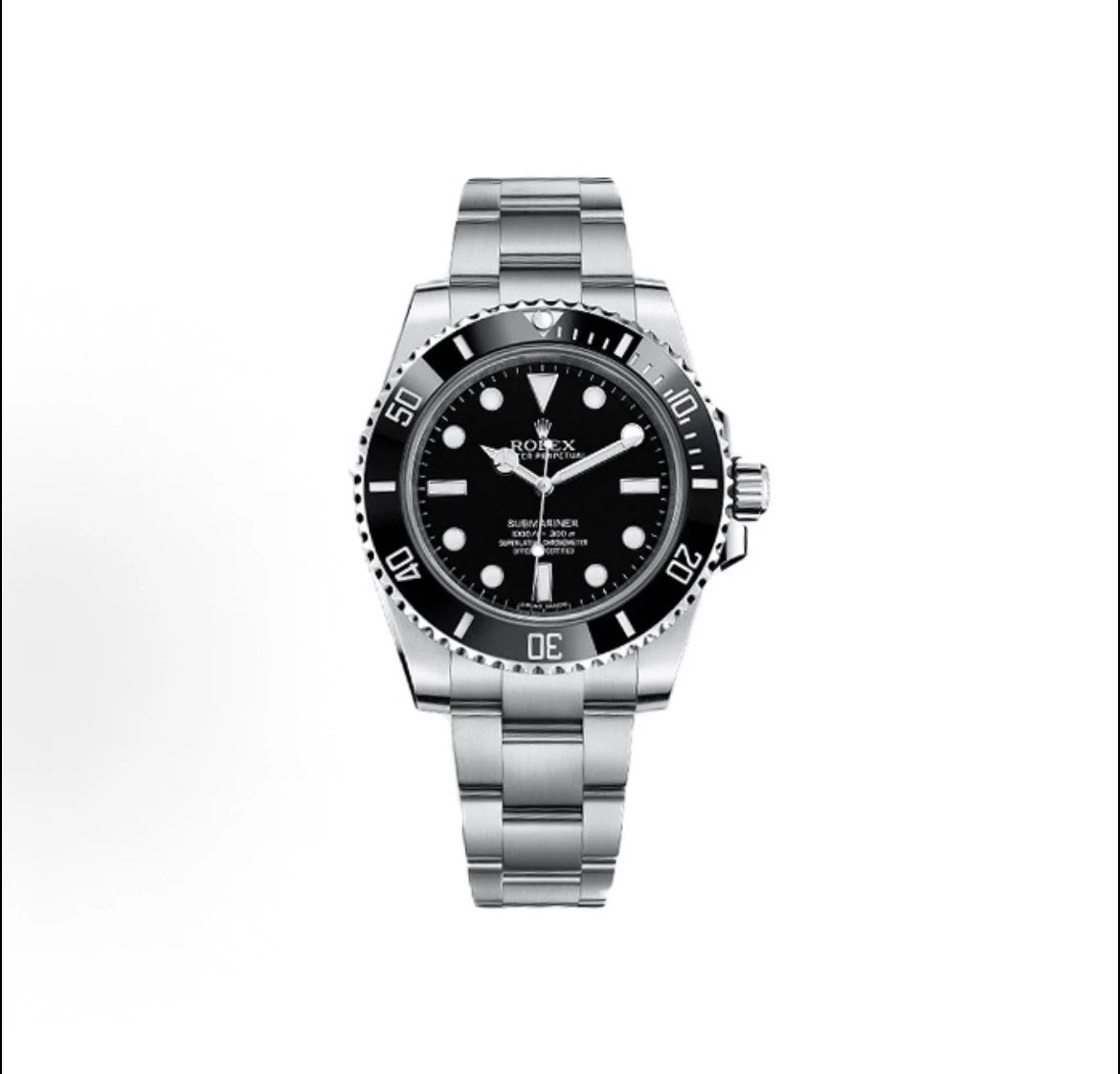 Rolex Submariner Watch - Black Dial-010467