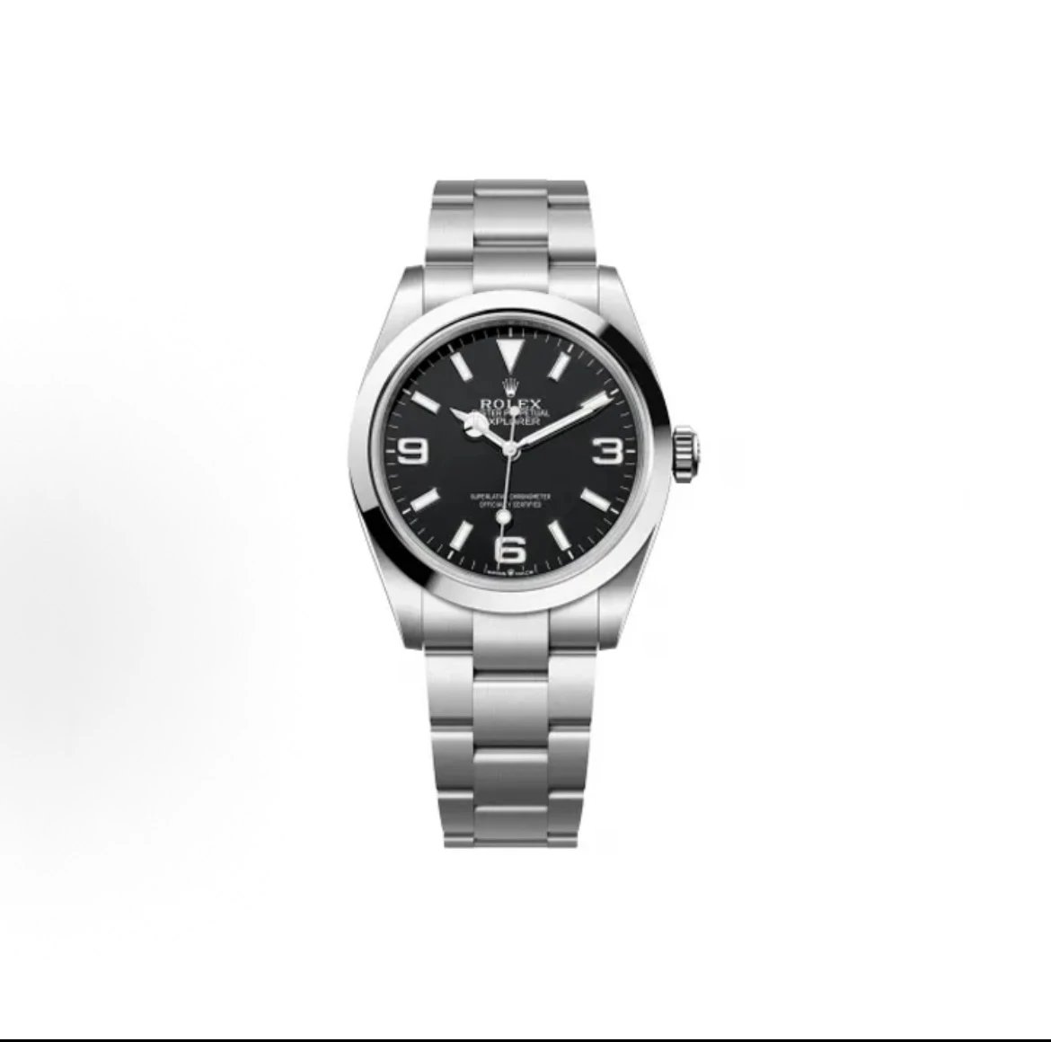 Rolex Oyster Perpetual Explorer Watch - Black Dial-009892