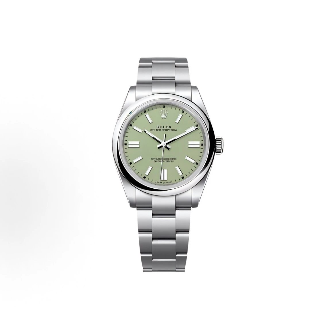Rolex Oyster Perpetual Watch - Green Dial-010187