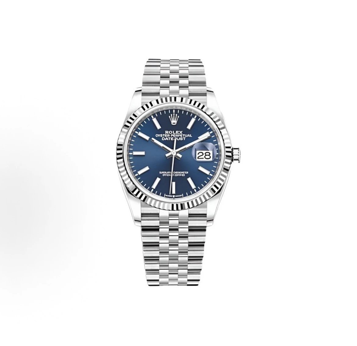 Rolex Datejust Watch - Blue Dial-010485