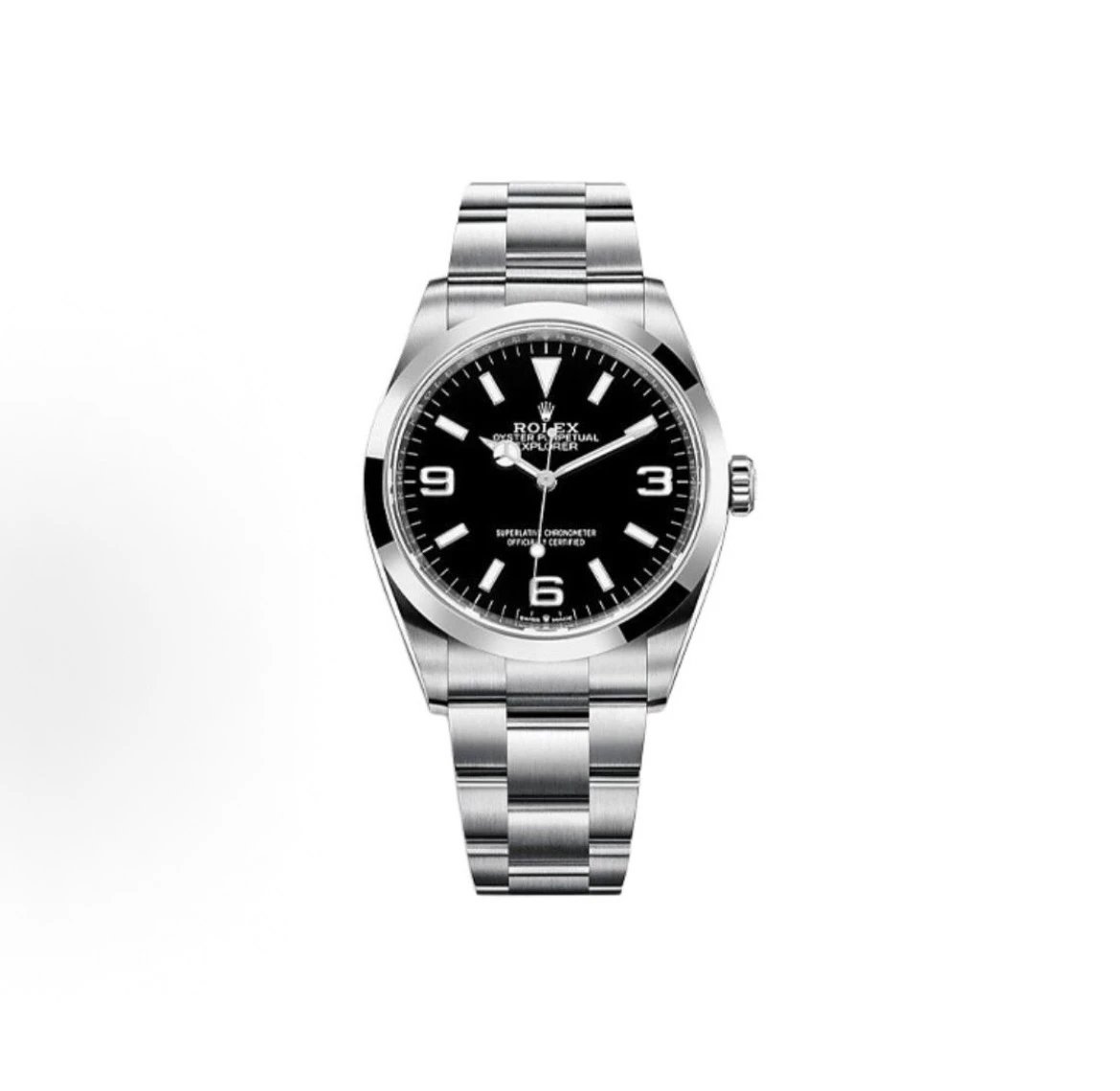 Rolex Oyster Perpetual Explorer Watch - Black Dial-009908