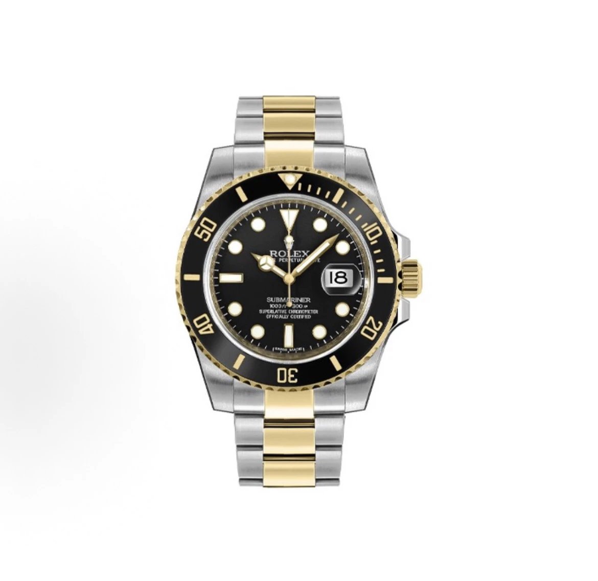 Rolex Submariner Date Watch - Black Dial-010508
