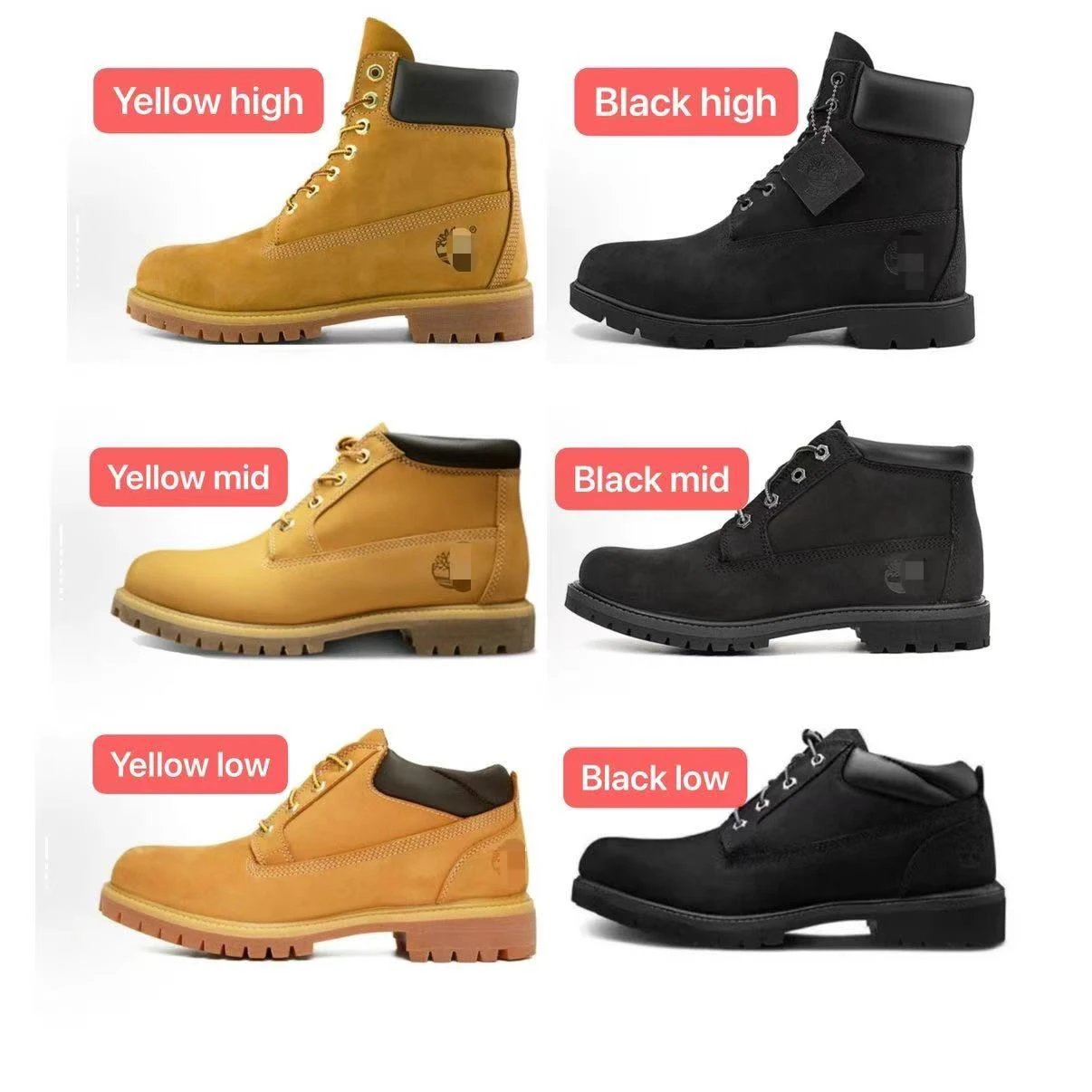 Timberland Classic Yellow Boots 10061, Fast Shipping from Guangdong within 48 Hours