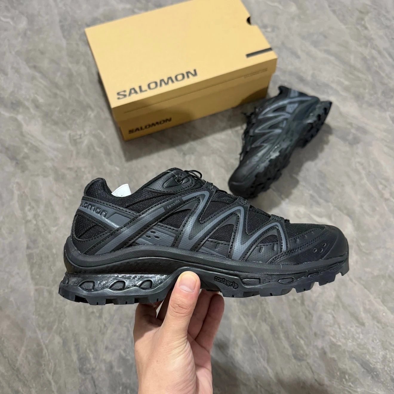 Salomon XA Pro 3D Black Sneakers Running Shoes