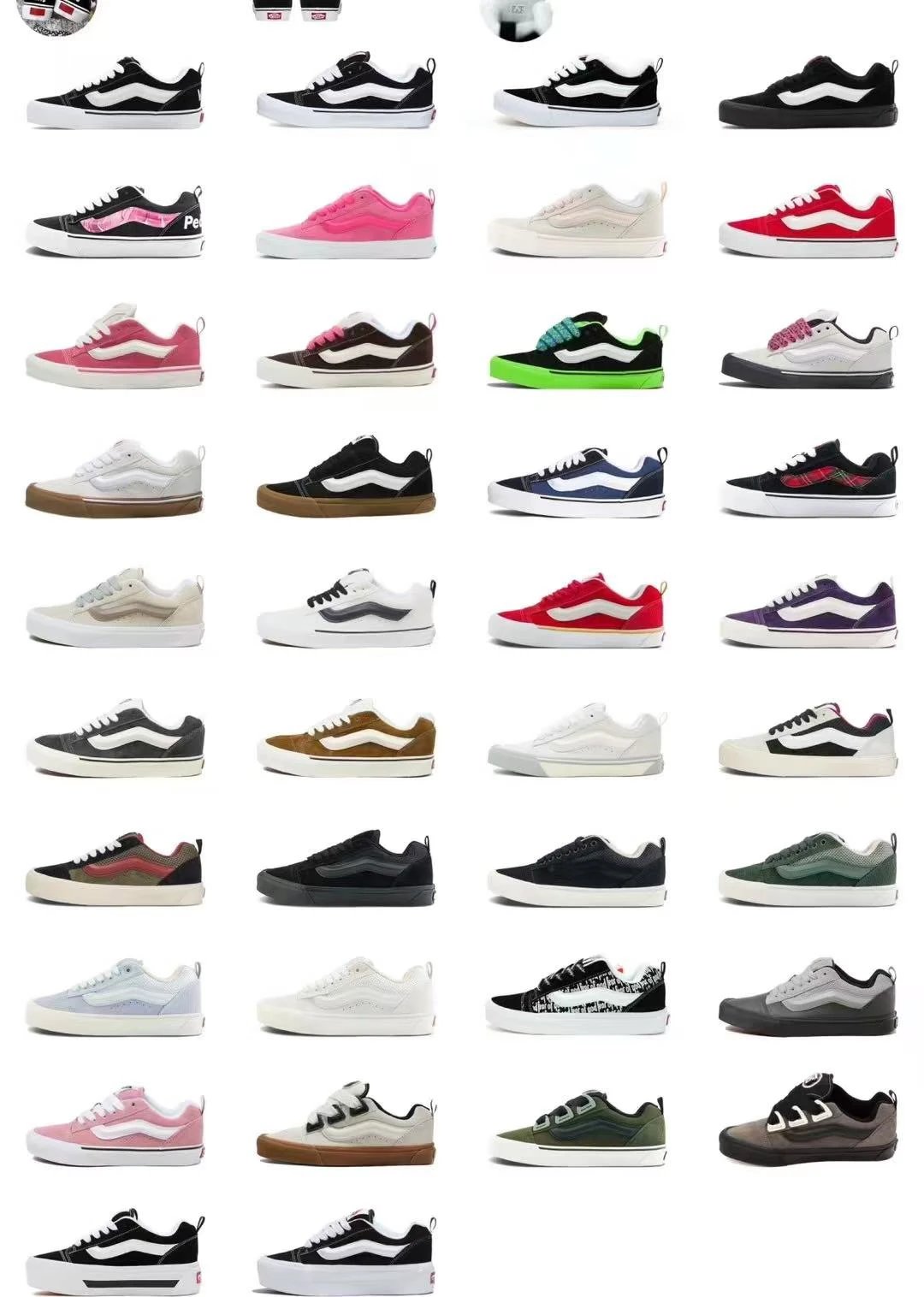 Premium Vans Slip-On Sneakers - Full Vulcanized Sole, Double Sidewalls, Short Suede, Compare with Authentic (Standard Warranty Included)