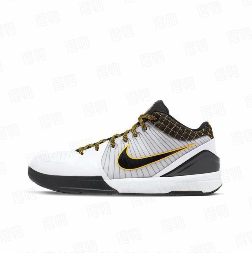 KOBE 4 White and Yellow SKU image