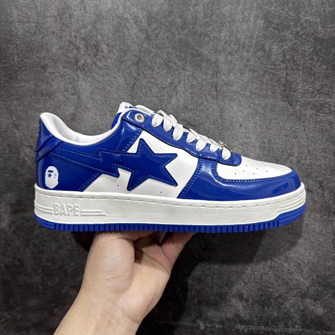 Navy Blue and White