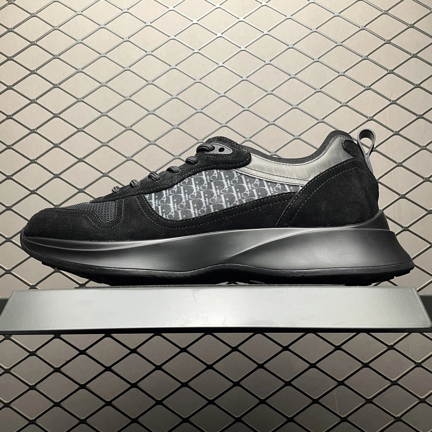 Pure Black Suede
