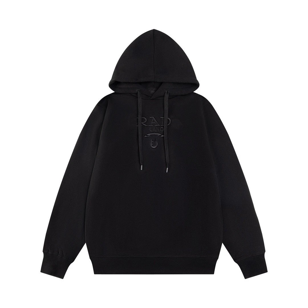 Prada Logo Embroidered Cream Sweater - 17