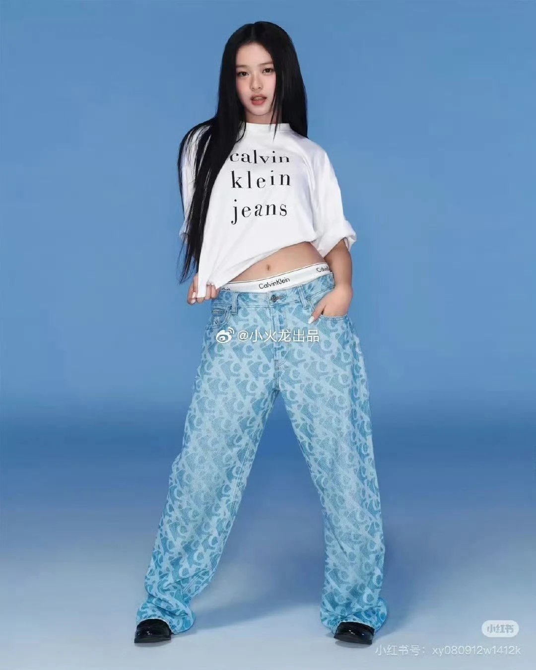 In Stock CK NewJeans-style Short Sleeve T-Shirt