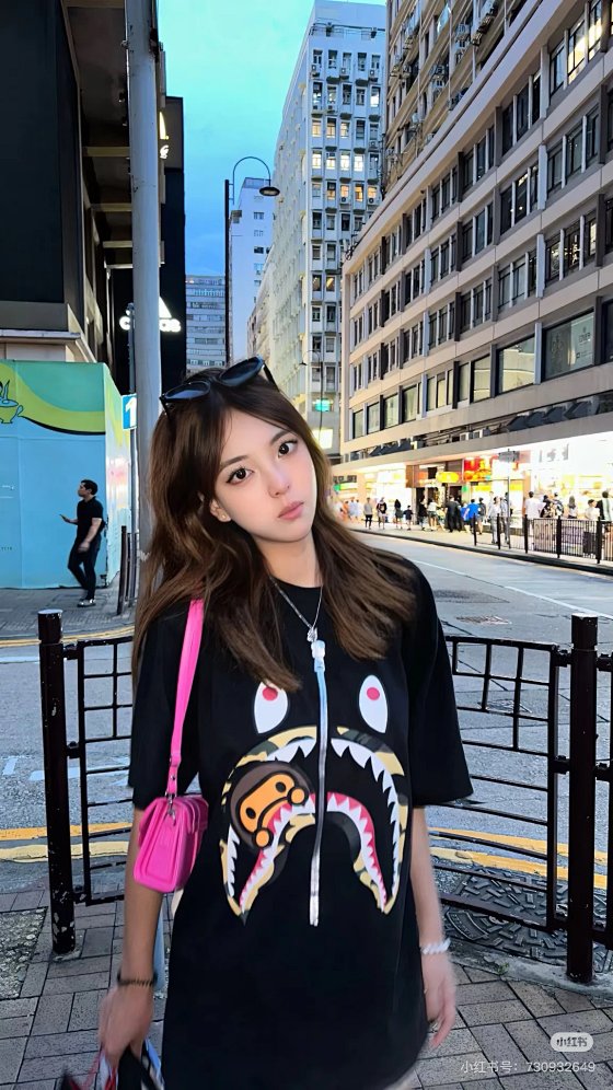 BAPE Oversized Graphic Tee In Stock | Multi-Technique Print, Revised to Match the Original — Different from Market Versions, Heavyweight Fabric