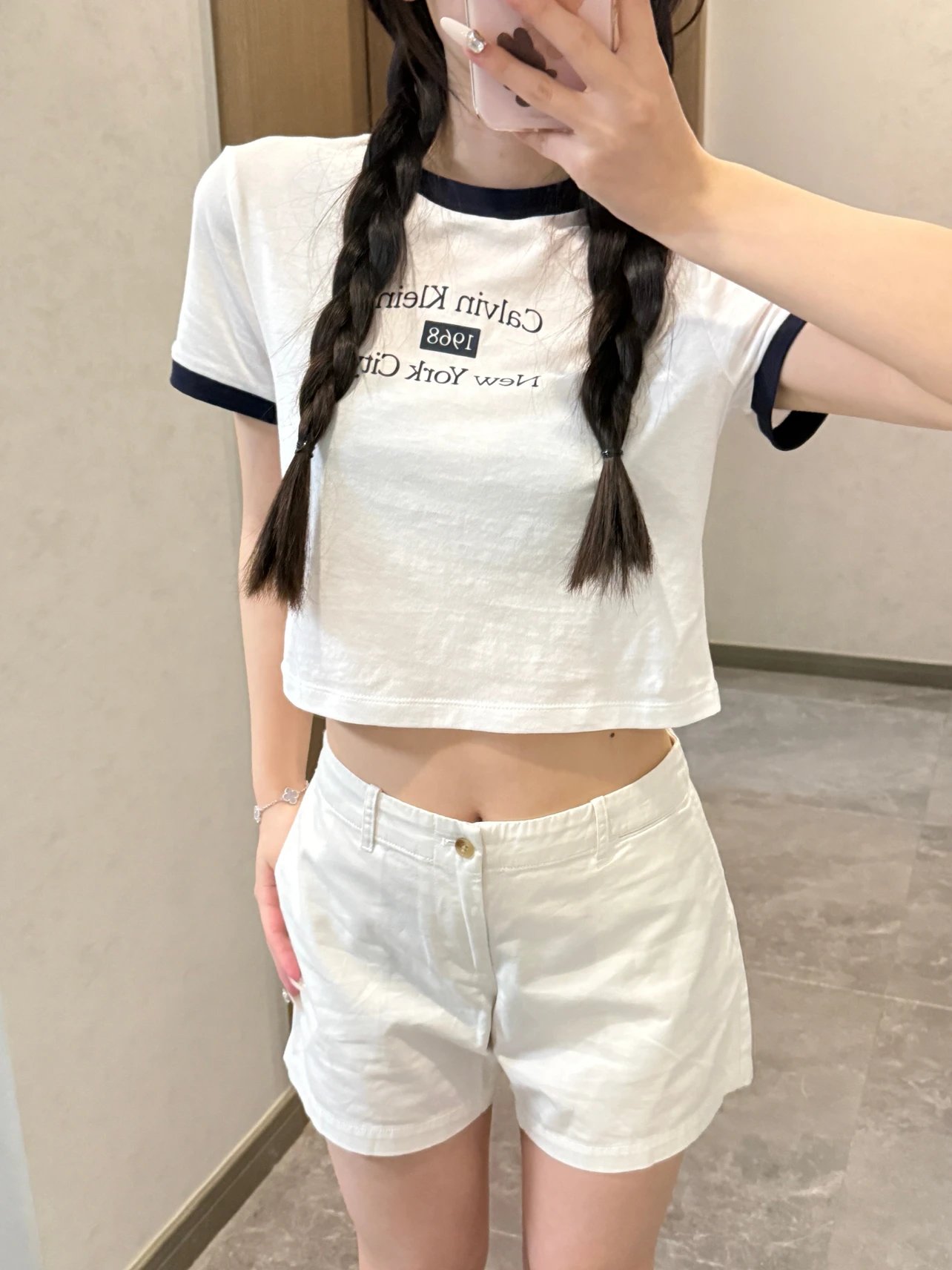 Calvin Klein White Shorts OrientDig Spreadsheet Find