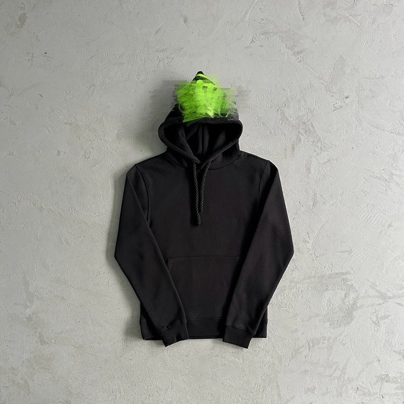 168¥ SY  TRACKSUIT -black/green
