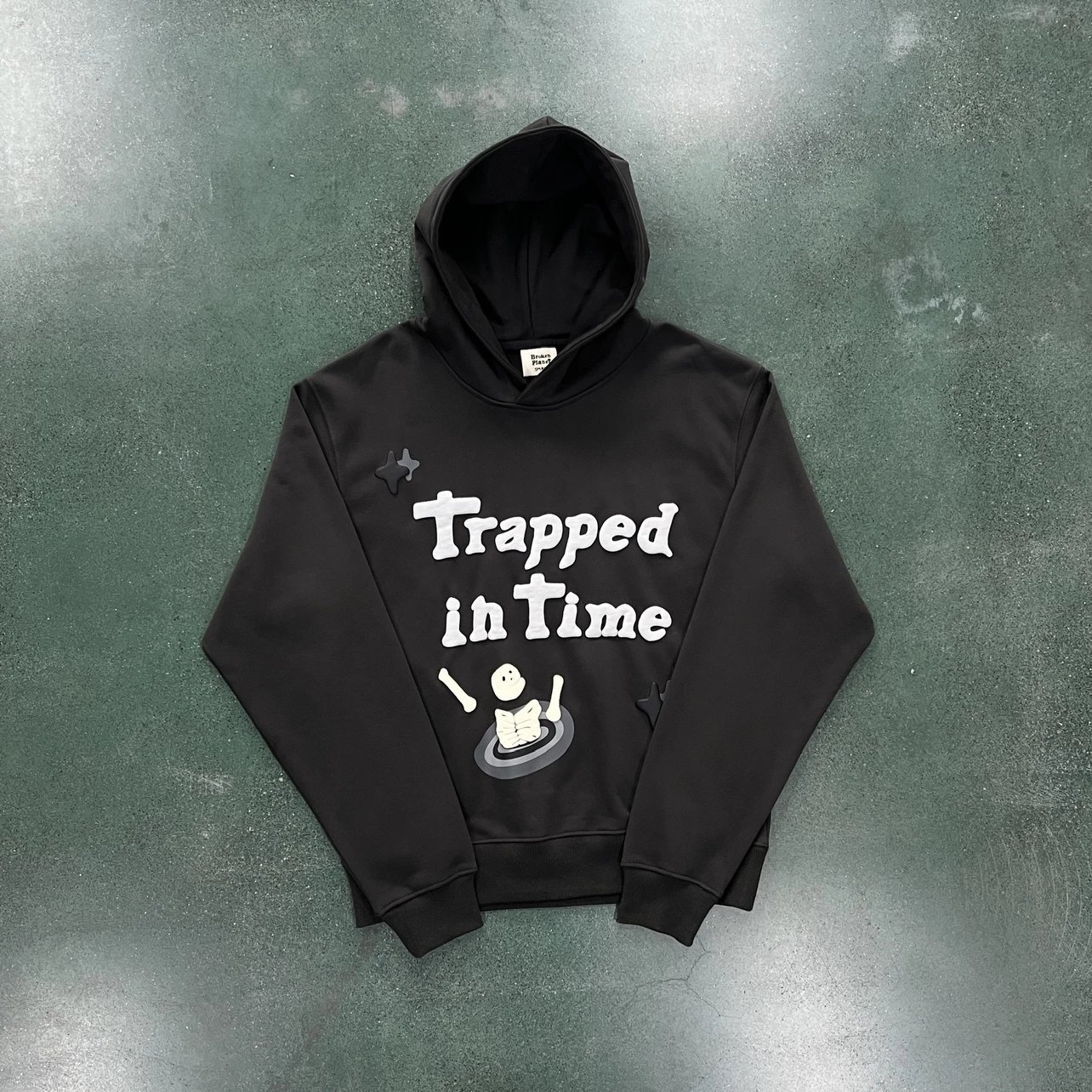 BP018 Skeleton Space Time Vortex Hoodie