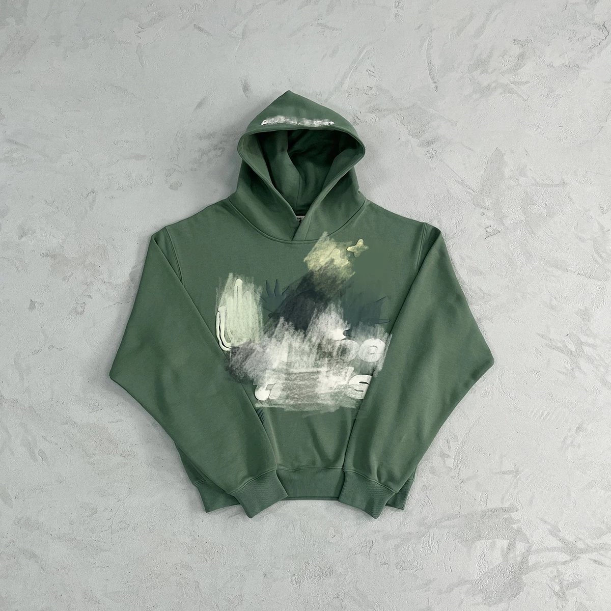 BP035 Green Trail Hoodie