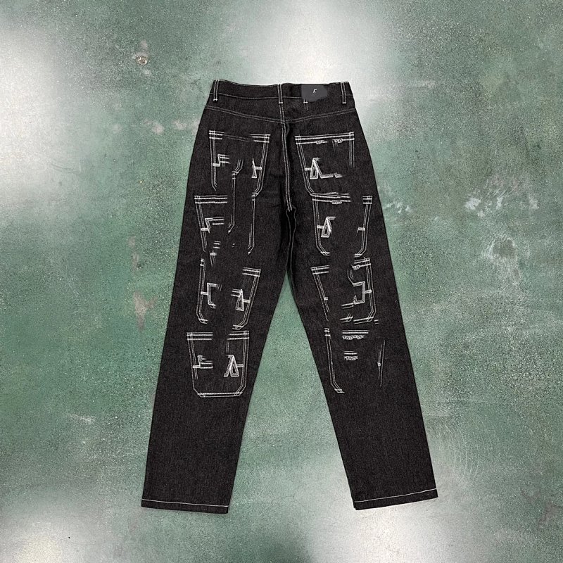 45¥ Multi Pocket Jeans (Multi Stitch)