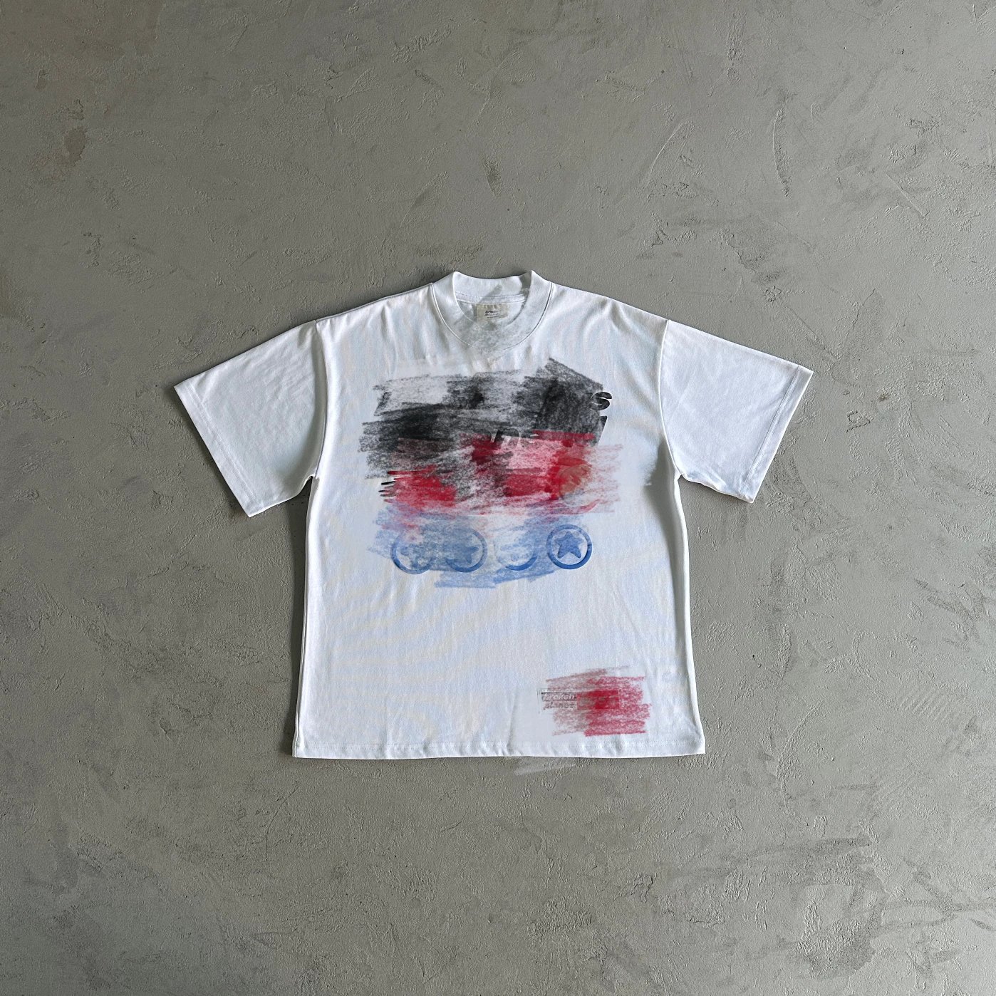 BP110 White Willow Shadow Flower Bright Short Sleeve