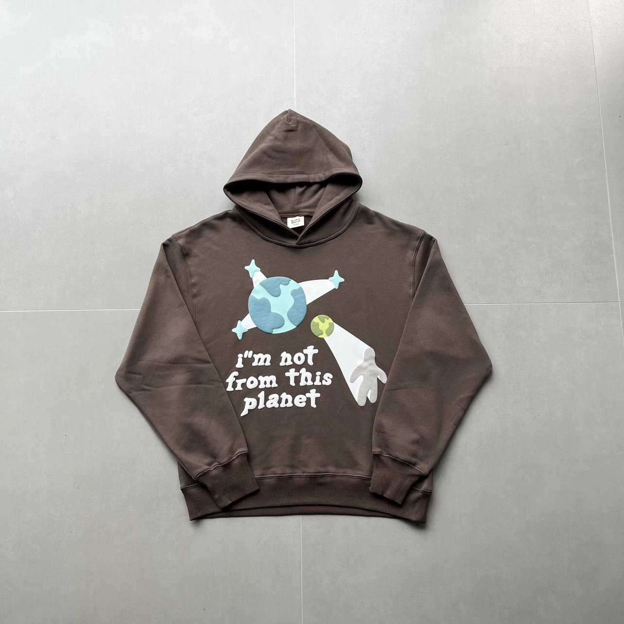 BP005 Star Blue Earth Hoodie