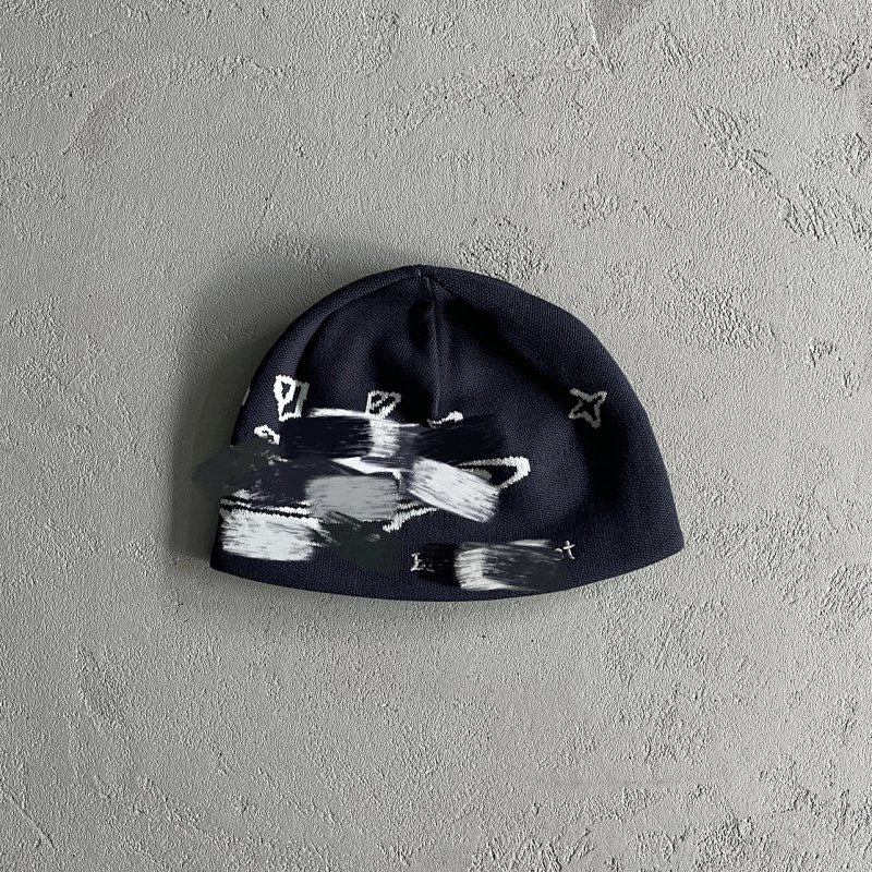 30¥ outer space beanie(os blue)