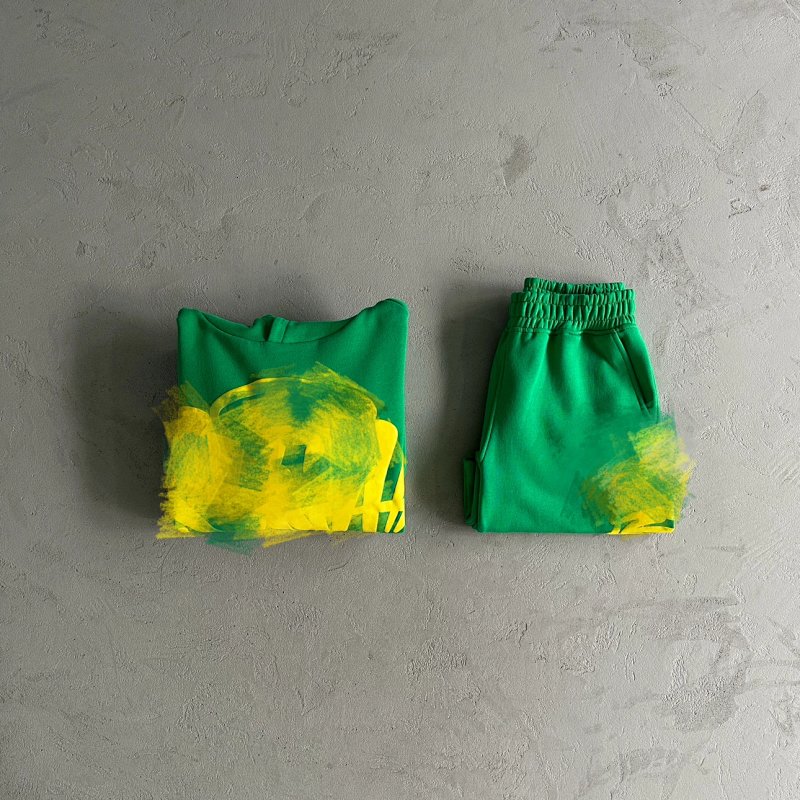 120¥ team sy Suit-green