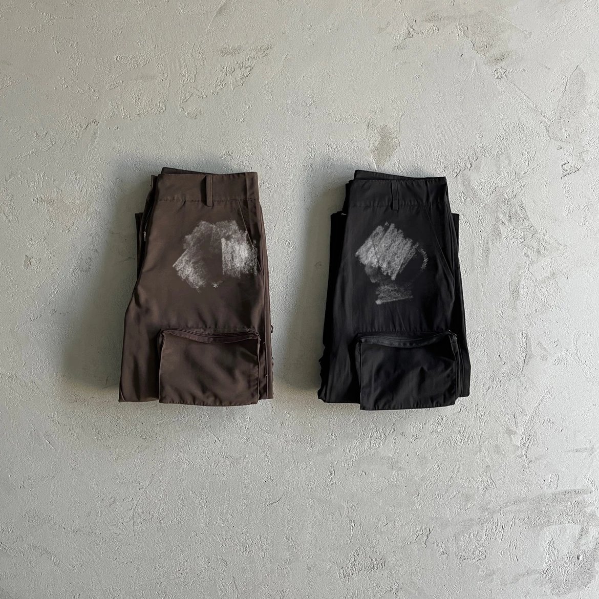 Cargo Pants with Detachable Heart Patch