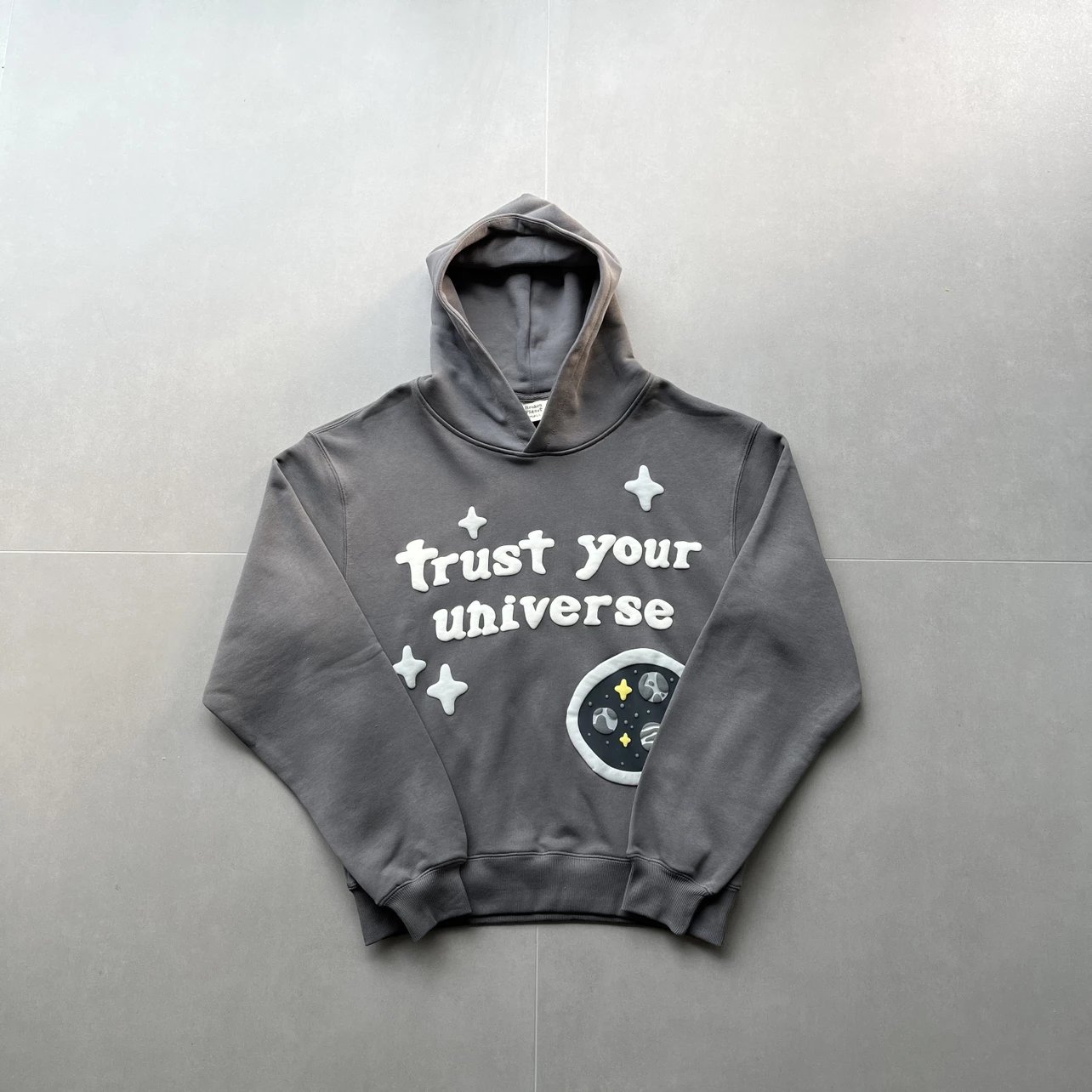BP008 Planet - Universe Black Hole Dark Grey Hoodie