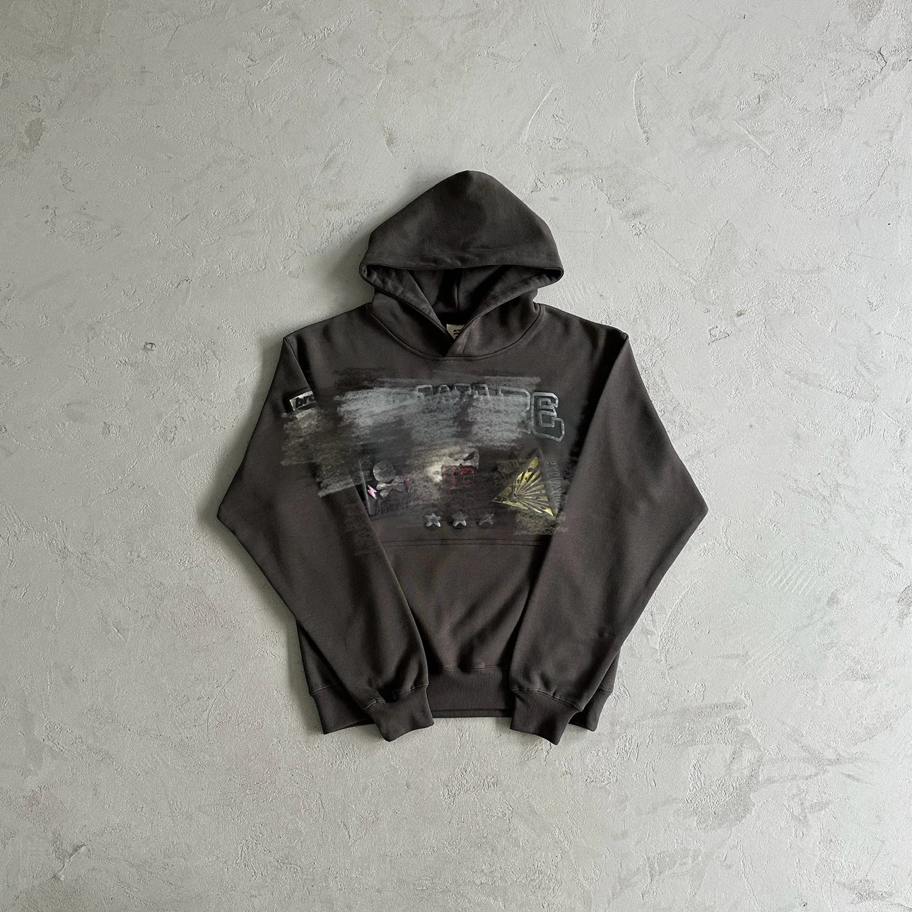 BP107 warning icon hoodie