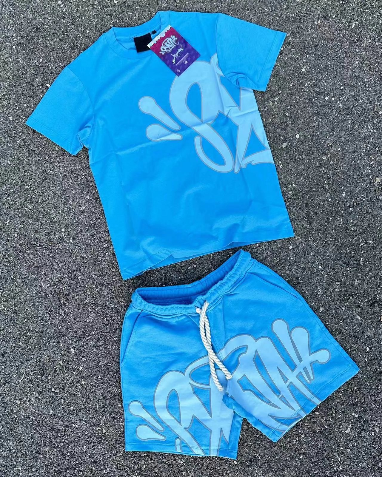 SY Rope Tee Short Sleeve Set
