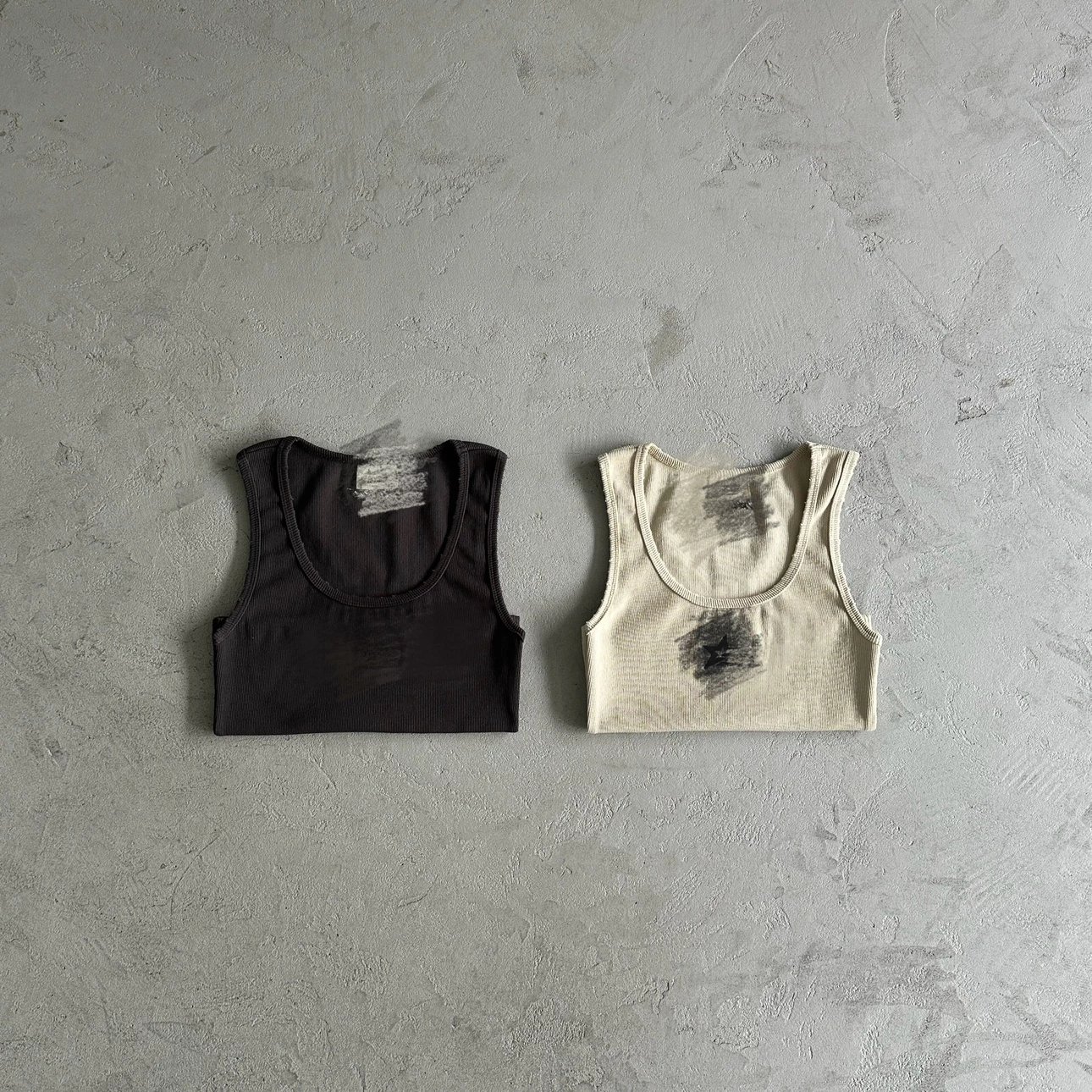 BP101 Women's Washed Ribbed Tank Top