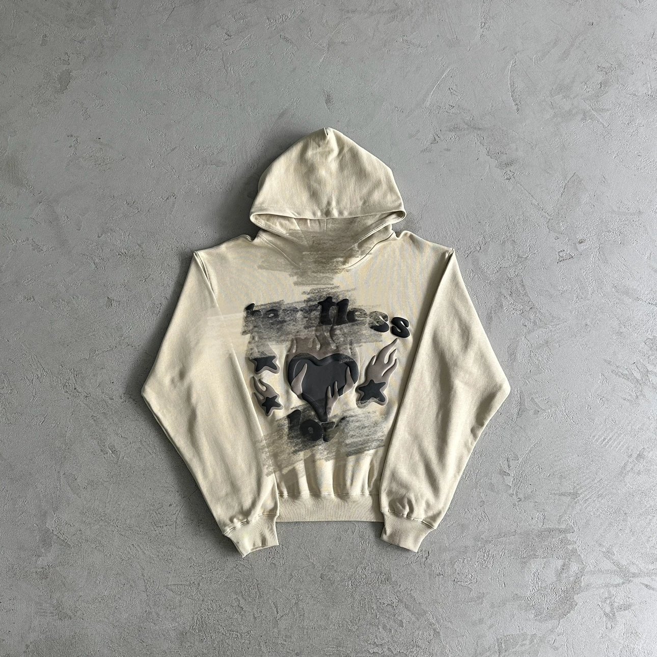 BP129 Burning Black Love Hoodie