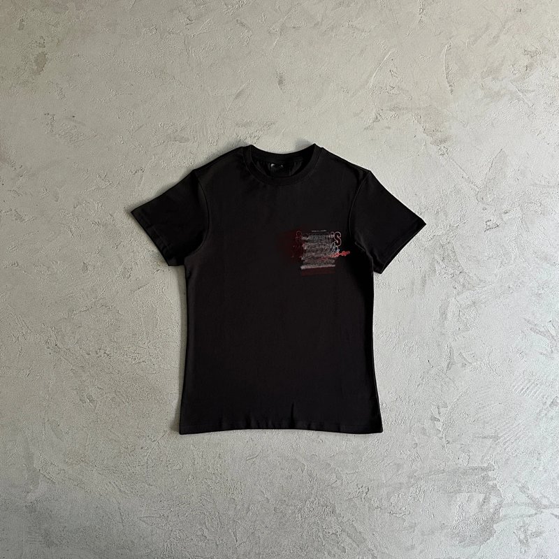 35¥ sy open all hours tee-black