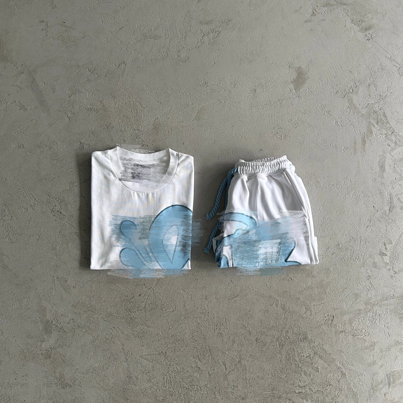 SY-Hemp Rope Tee Short Sleeve Set